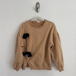 Zara Sweatshirt with Black bows